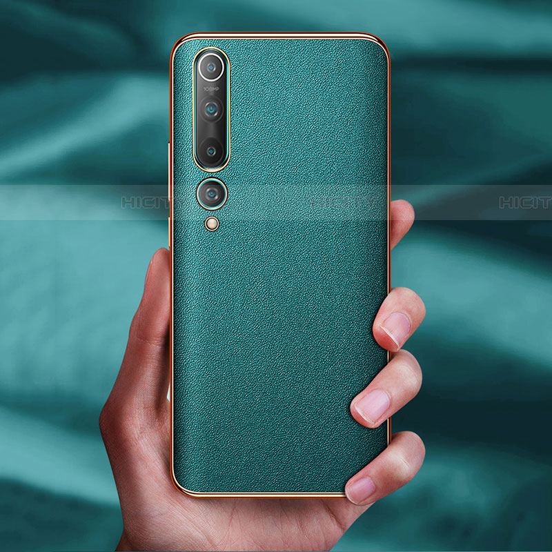 Coque Luxe Cuir Housse Etui S09 pour Xiaomi Mi 10 Plus