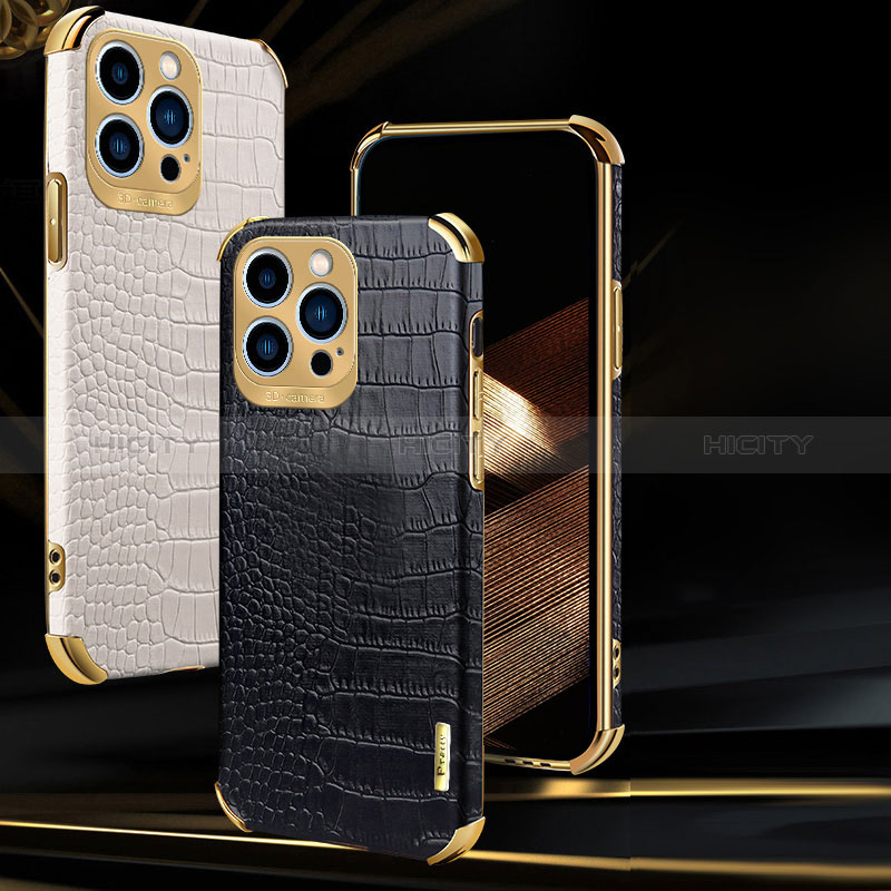 Coque Luxe Cuir Housse Etui XD1 pour Apple iPhone 16 Pro Max Plus