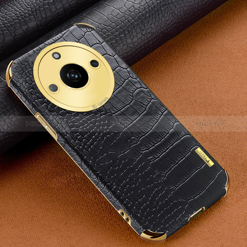 Coque Luxe Cuir Housse Etui XD1 pour Realme 11 Pro 5G Noir Plus