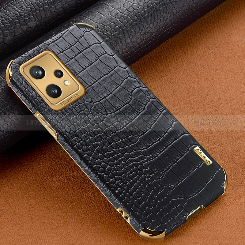 Coque Luxe Cuir Housse Etui XD1 pour Realme 9 Pro+ Plus 5G Noir Plus