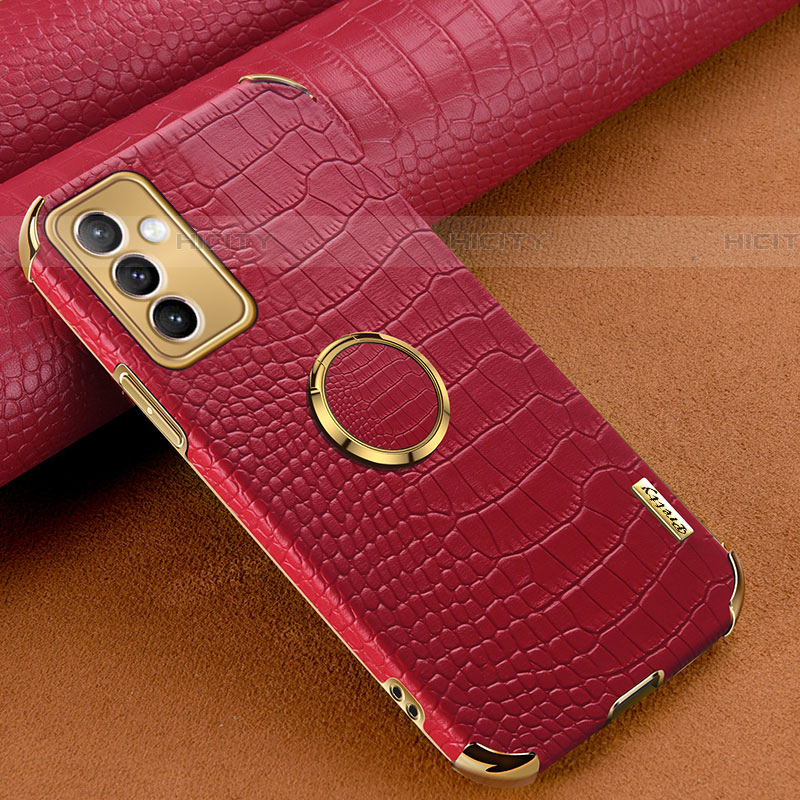 Coque Luxe Cuir Housse Etui XD1 pour Samsung Galaxy F54 5G Rouge Plus