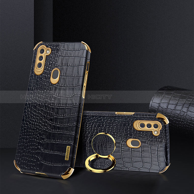 Coque Luxe Cuir Housse Etui XD1 pour Samsung Galaxy M11 Plus