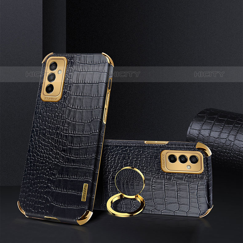 Coque Luxe Cuir Housse Etui XD1 pour Samsung Galaxy M23 5G Noir Plus