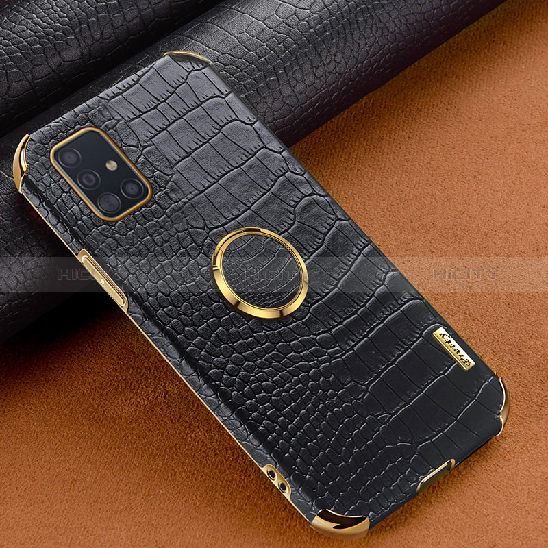 Coque Luxe Cuir Housse Etui XD1 pour Samsung Galaxy M40S Noir Plus