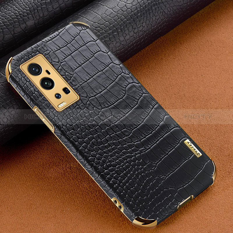 Coque Luxe Cuir Housse Etui XD1 pour Vivo X60 Pro+ Plus 5G Noir Plus