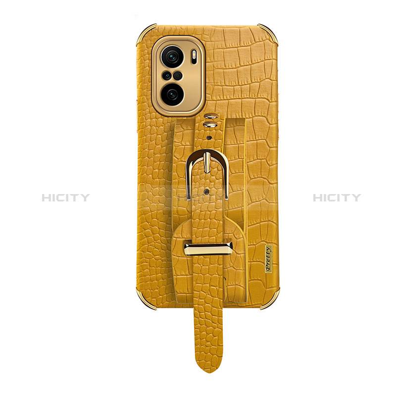 Coque Luxe Cuir Housse Etui XD1 pour Xiaomi Mi 11X 5G Jaune Plus