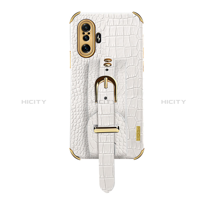 Coque Luxe Cuir Housse Etui XD1 pour Xiaomi Poco F3 GT 5G Blanc Plus