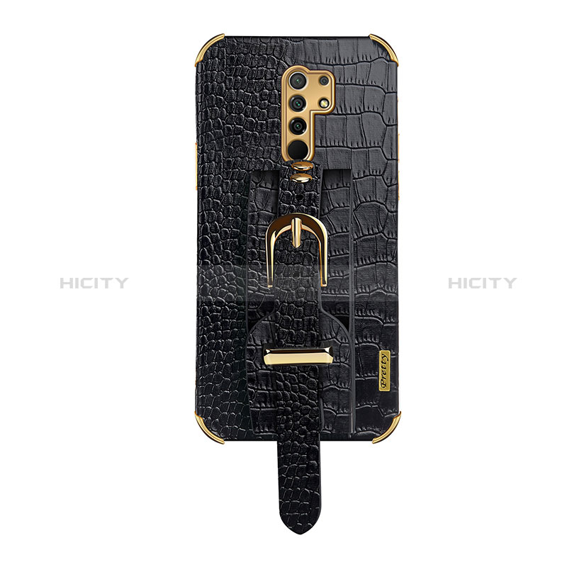 Coque Luxe Cuir Housse Etui XD1 pour Xiaomi Poco M2 Noir Plus