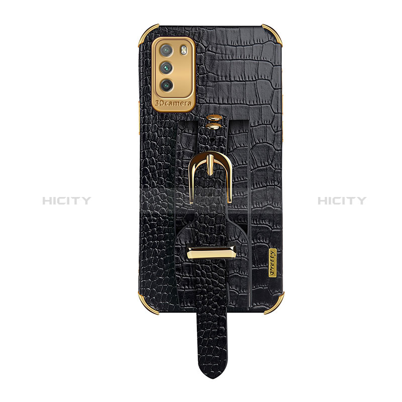 Coque Luxe Cuir Housse Etui XD1 pour Xiaomi Poco M3 Noir Plus