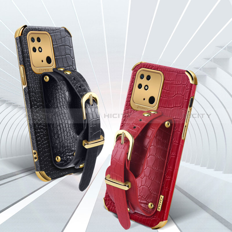 Coque Luxe Cuir Housse Etui XD1 pour Xiaomi Redmi 10 India Plus