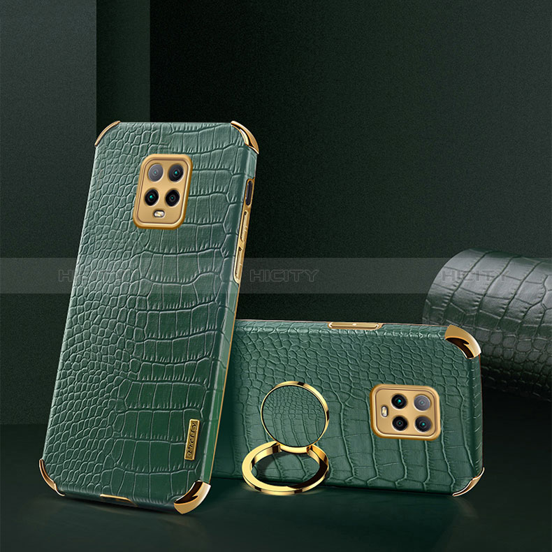 Coque Luxe Cuir Housse Etui XD1 pour Xiaomi Redmi 10X Pro 5G Vert Plus