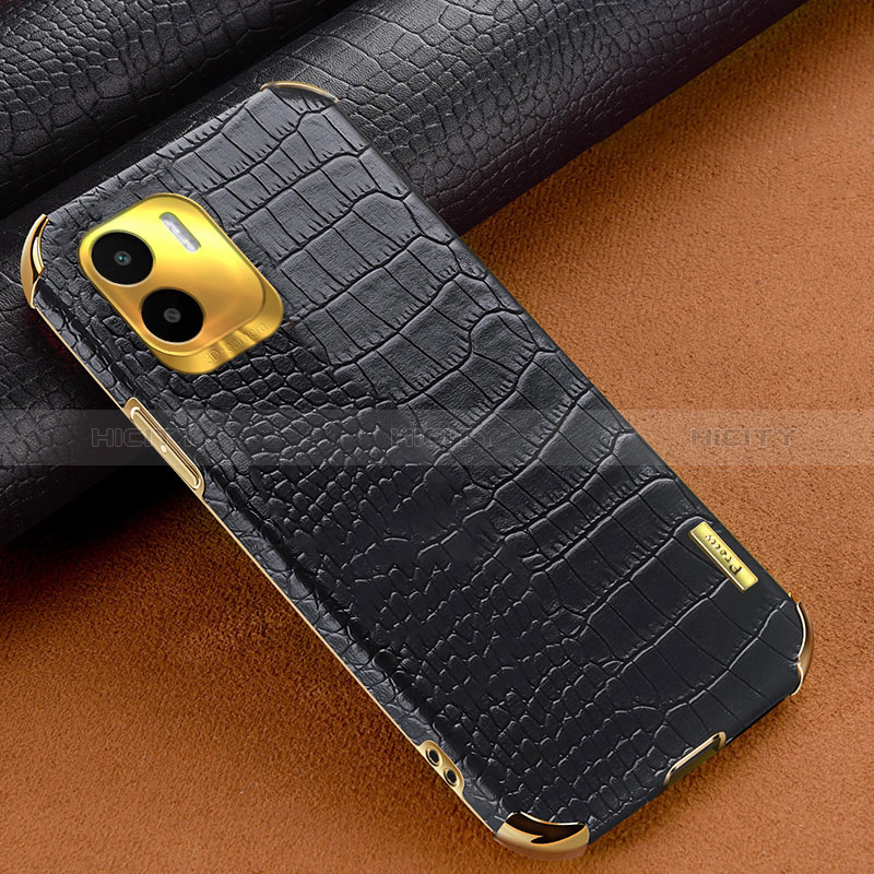 Coque Luxe Cuir Housse Etui XD1 pour Xiaomi Redmi A2 Noir Plus