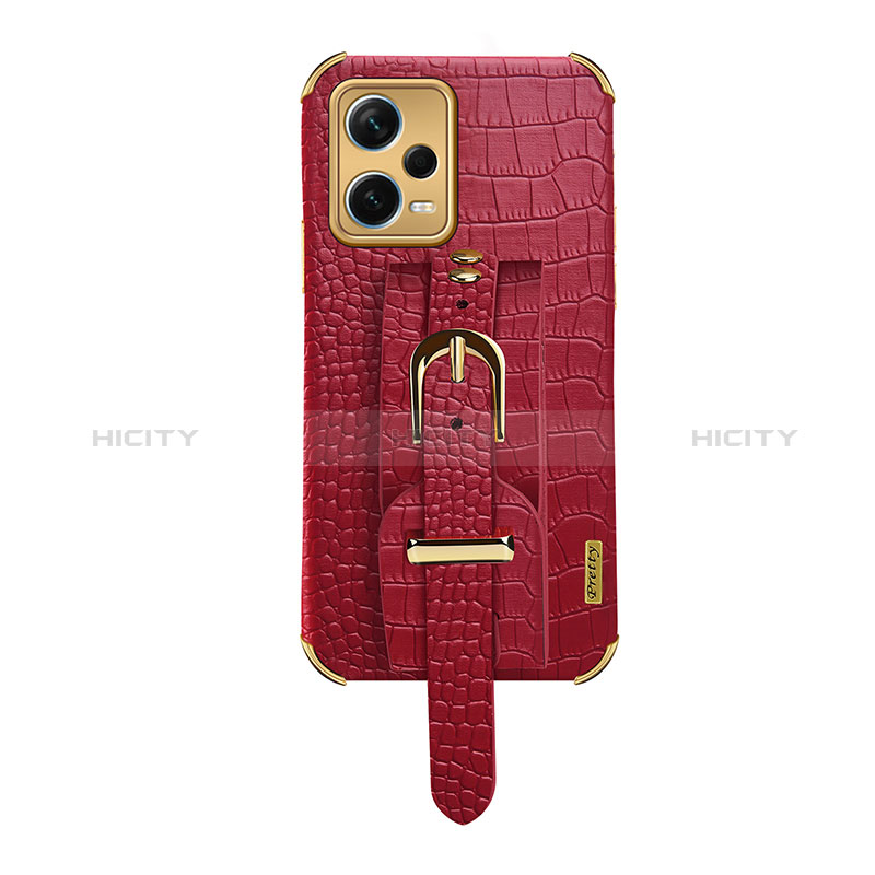 Coque Luxe Cuir Housse Etui XD1 pour Xiaomi Redmi Note 12 Pro+ Plus 5G Rouge Plus