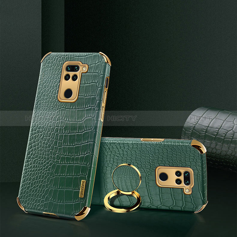 Coque Luxe Cuir Housse Etui XD1 pour Xiaomi Redmi Note 9 Vert Plus