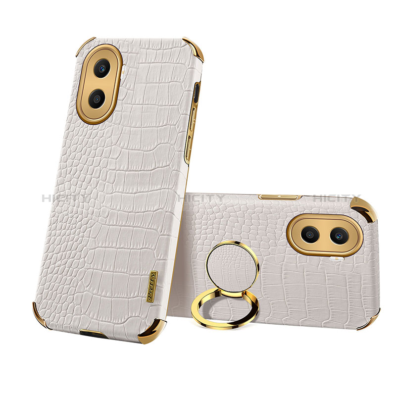 Coque Luxe Cuir Housse Etui XD2 pour Huawei Honor X40i 5G Blanc Plus