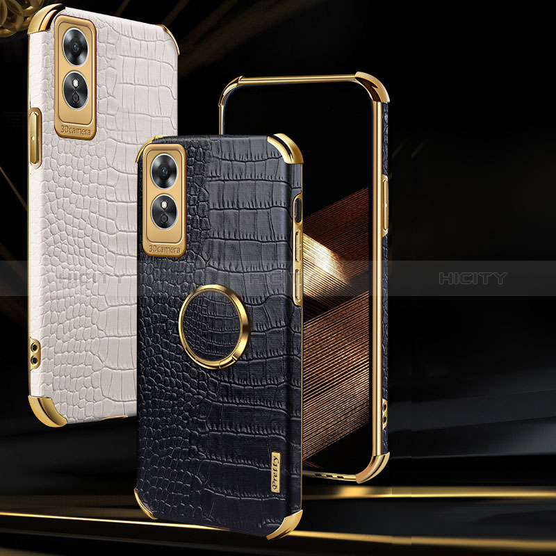 Coque Luxe Cuir Housse Etui XD2 pour Oppo A17 Plus