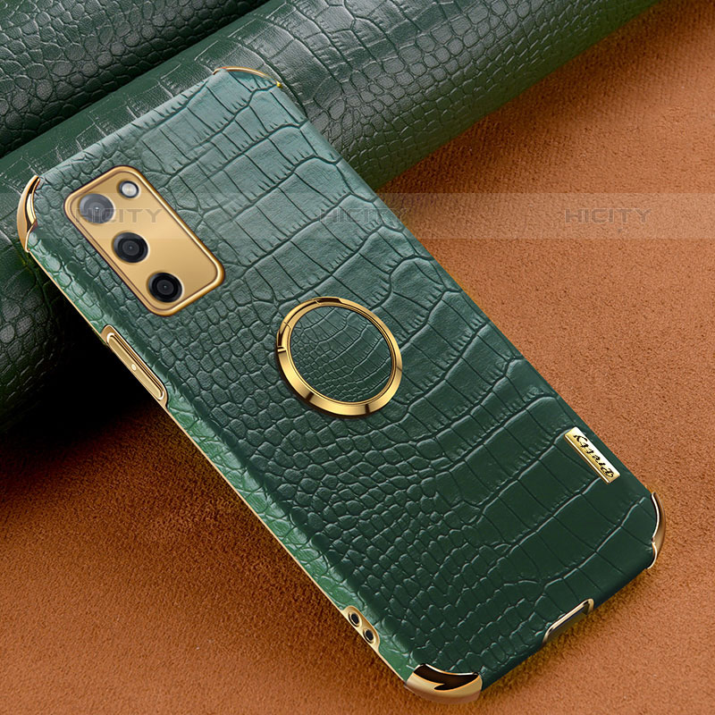 Coque Luxe Cuir Housse Etui XD2 pour Oppo A53s 5G Vert Plus