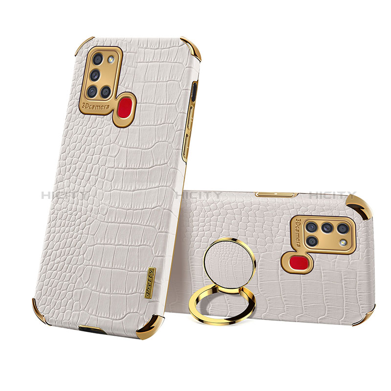 Coque Luxe Cuir Housse Etui XD2 pour Samsung Galaxy A21s Plus