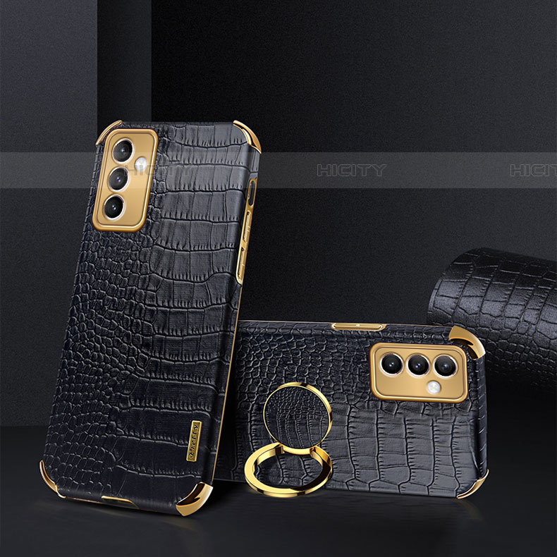 Coque Luxe Cuir Housse Etui XD2 pour Samsung Galaxy A24 4G Noir Plus