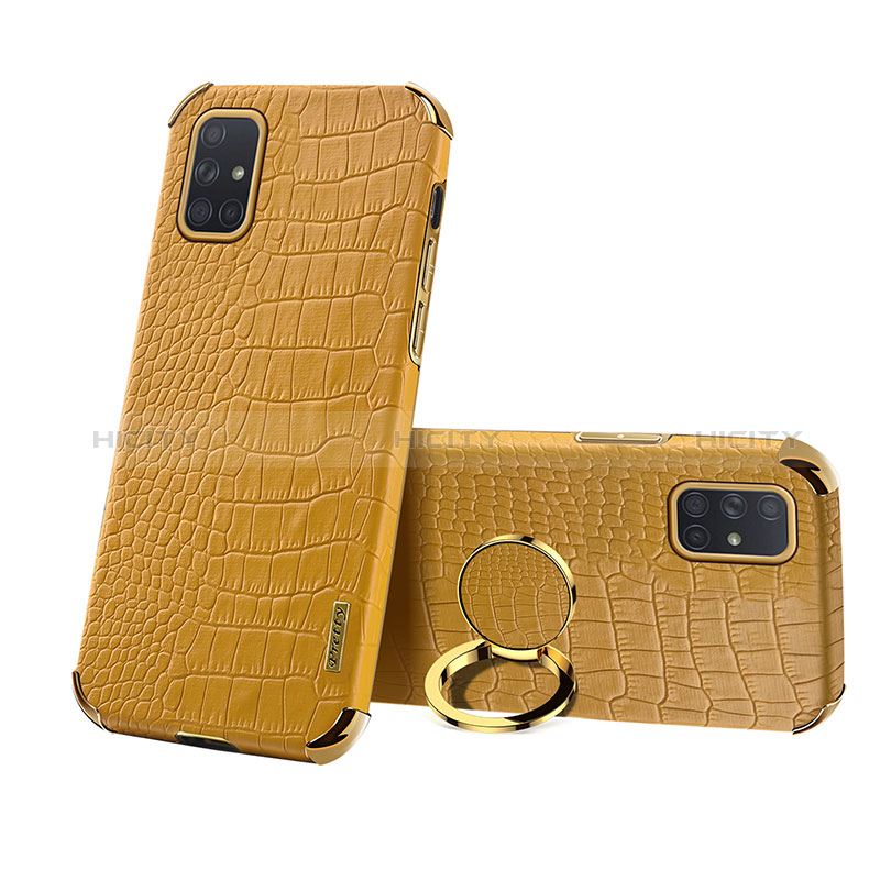 Coque Luxe Cuir Housse Etui XD2 pour Samsung Galaxy A71 4G A715 Plus