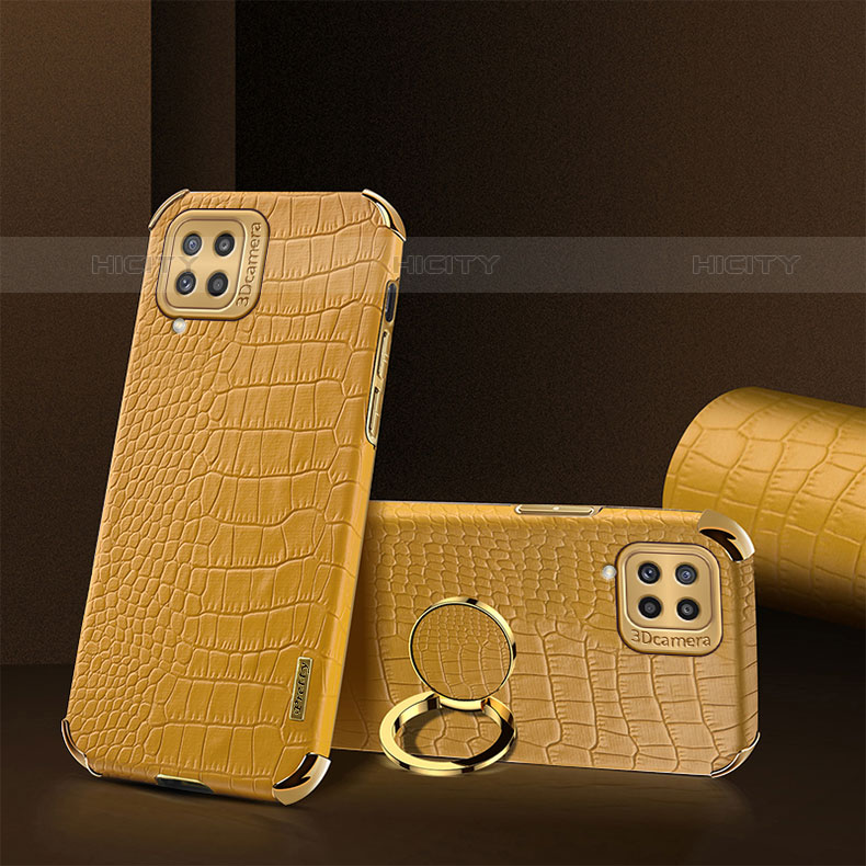 Coque Luxe Cuir Housse Etui XD2 pour Samsung Galaxy M32 4G Jaune Plus