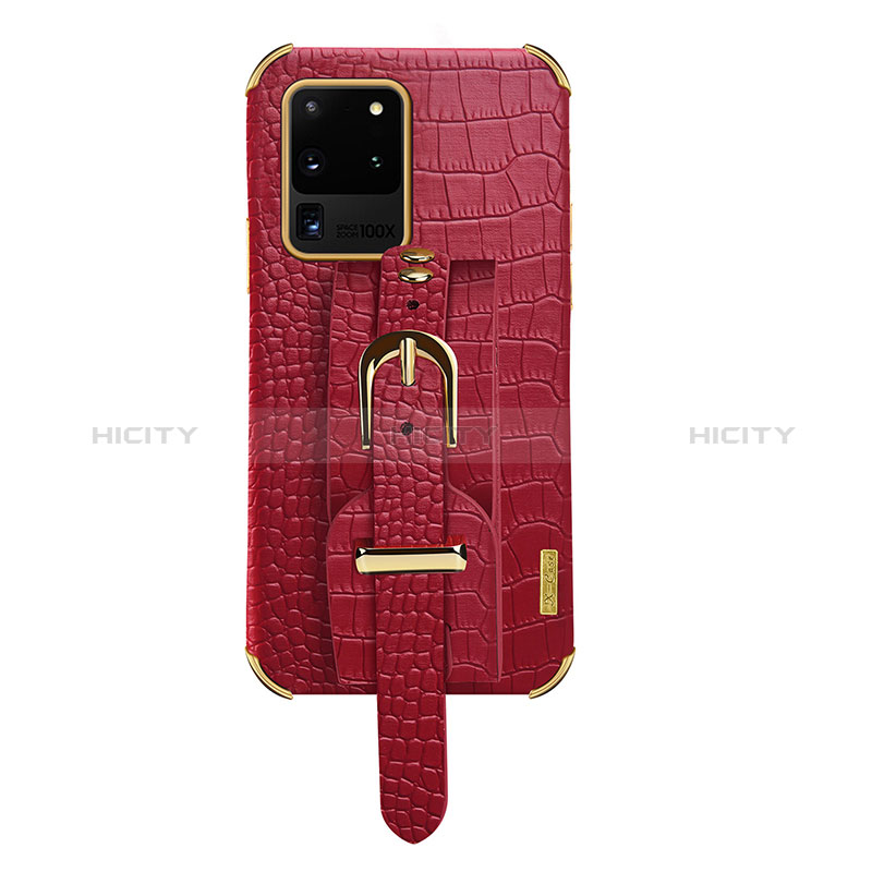 Coque Luxe Cuir Housse Etui XD2 pour Samsung Galaxy S20 Ultra 5G Plus