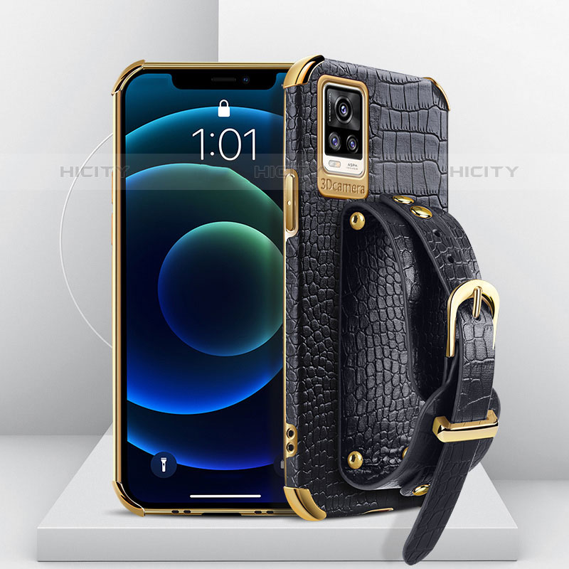 Coque Luxe Cuir Housse Etui XD2 pour Vivo V20 (2021) Plus