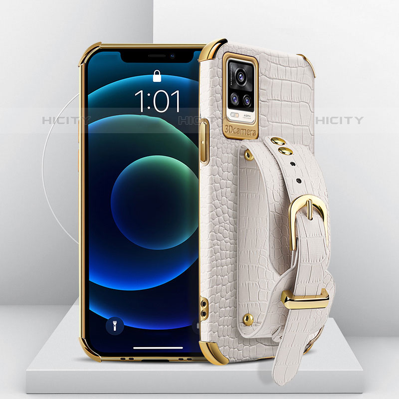 Coque Luxe Cuir Housse Etui XD2 pour Vivo V20 (2021) Plus