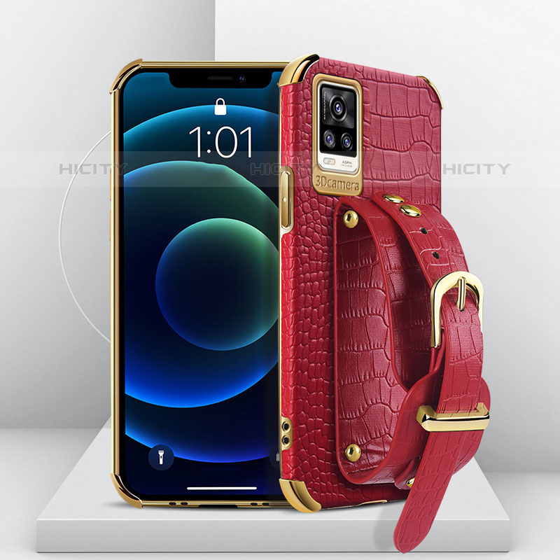 Coque Luxe Cuir Housse Etui XD2 pour Vivo V20 (2021) Plus