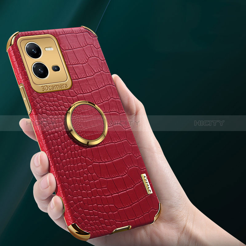 Coque Luxe Cuir Housse Etui XD2 pour Vivo V25e Plus