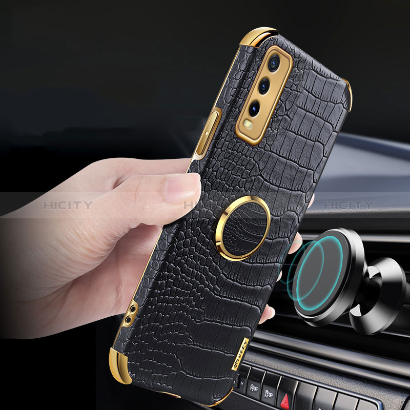 Coque Luxe Cuir Housse Etui XD2 pour Vivo Y20 (2021) Plus