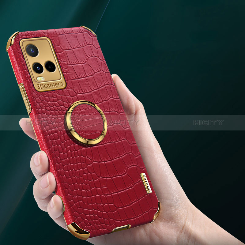 Coque Luxe Cuir Housse Etui XD2 pour Vivo Y21 Plus