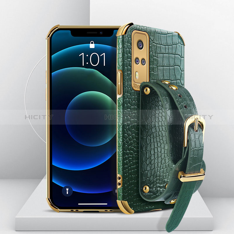 Coque Luxe Cuir Housse Etui XD2 pour Vivo Y31 (2021) Plus