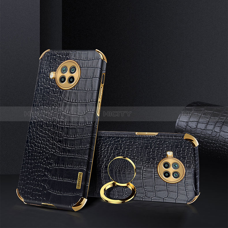 Coque Luxe Cuir Housse Etui XD2 pour Xiaomi Mi 10i 5G Noir Plus