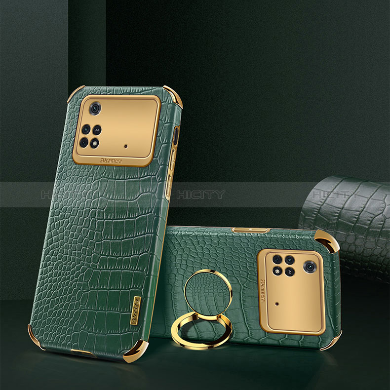 Coque Luxe Cuir Housse Etui XD2 pour Xiaomi Poco M4 Pro 4G Plus