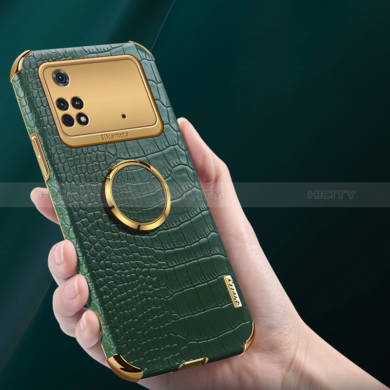 Coque Luxe Cuir Housse Etui XD2 pour Xiaomi Poco M4 Pro 4G Plus