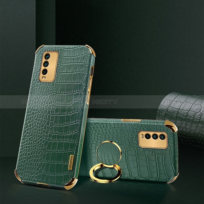 Coque Luxe Cuir Housse Etui XD2 pour Xiaomi Redmi 9T 4G Vert Plus