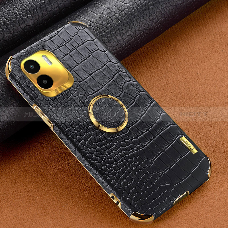 Coque Luxe Cuir Housse Etui XD2 pour Xiaomi Redmi A1 Noir Plus