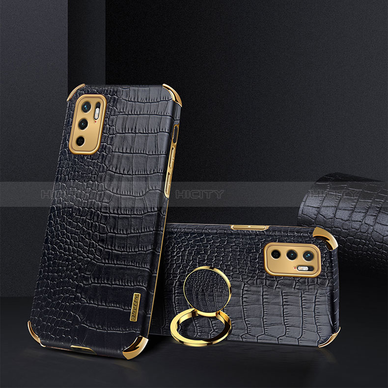 Coque Luxe Cuir Housse Etui XD2 pour Xiaomi Redmi Note 10 5G Noir Plus