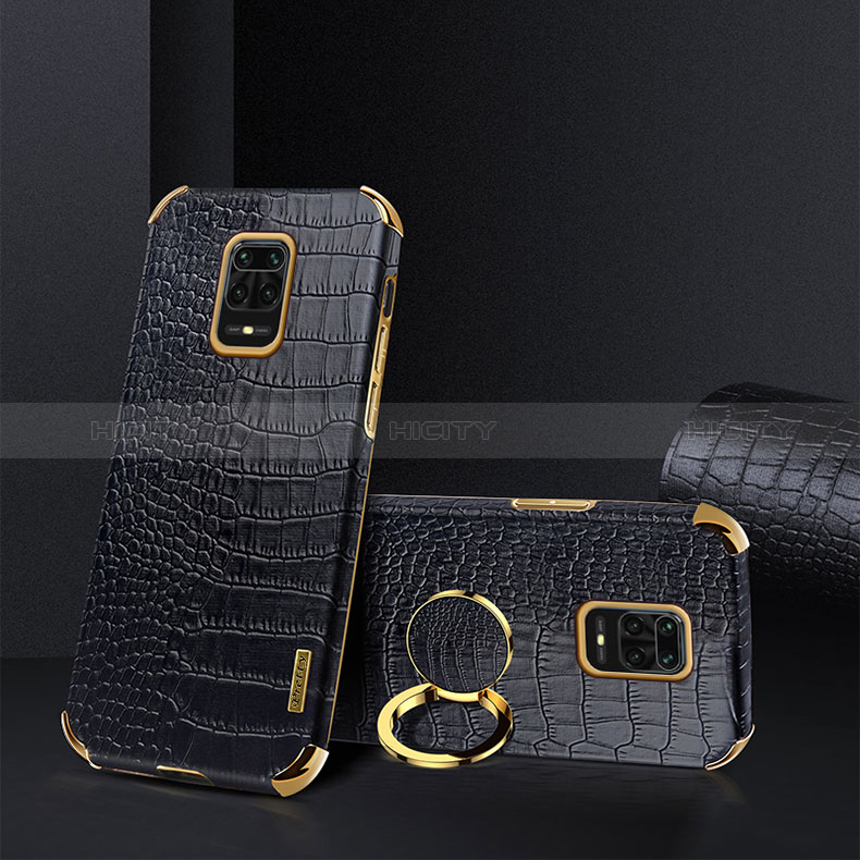 Coque Luxe Cuir Housse Etui XD2 pour Xiaomi Redmi Note 9 Pro Max Noir Plus