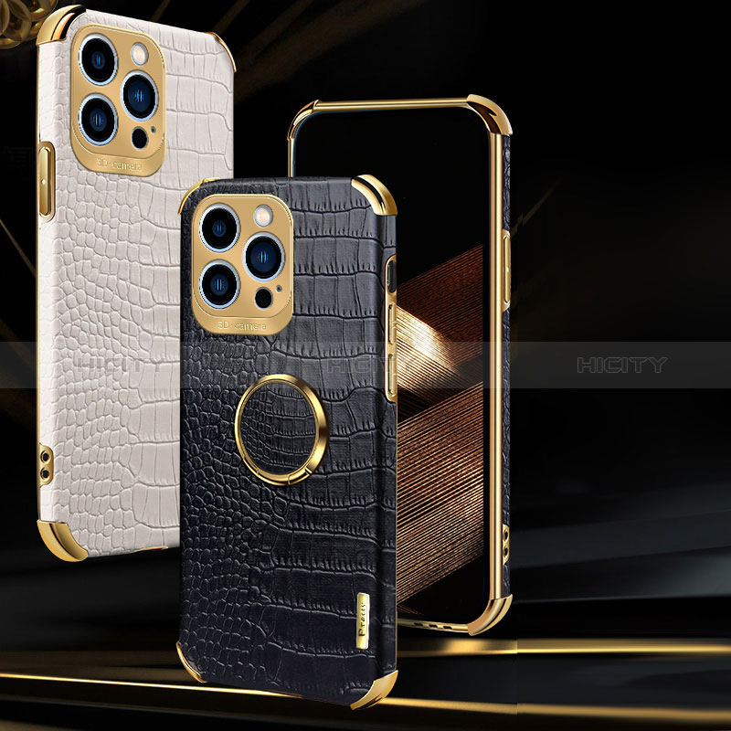 Coque Luxe Cuir Housse Etui XD3 pour Apple iPhone 16 Pro Plus