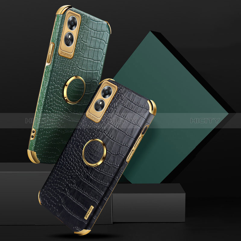 Coque Luxe Cuir Housse Etui XD3 pour Oppo A17 Plus