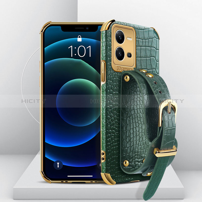 Coque Luxe Cuir Housse Etui XD3 pour Vivo V25e Plus