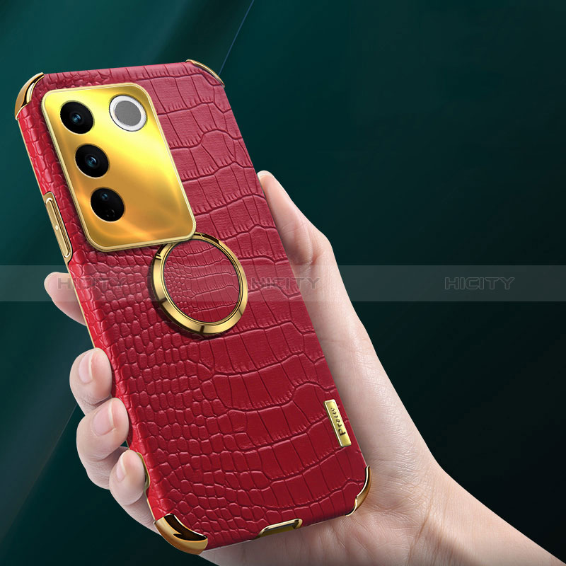 Coque Luxe Cuir Housse Etui XD3 pour Vivo V27 5G Plus