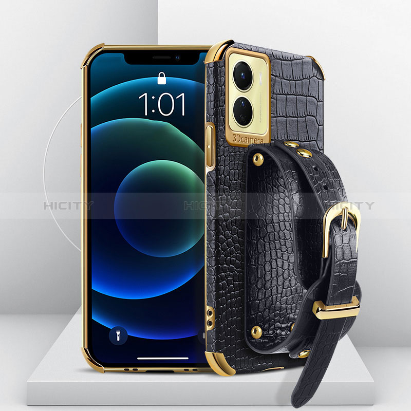 Coque Luxe Cuir Housse Etui XD3 pour Vivo Y16 Plus