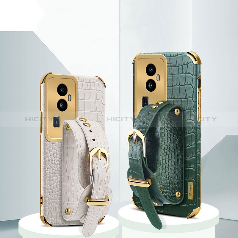 Coque Luxe Cuir Housse Etui XD4 pour Oppo Reno10 Pro+ Plus 5G Plus