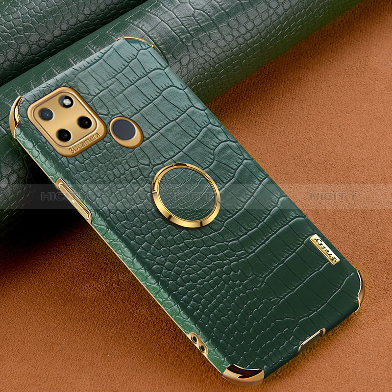 Coque Luxe Cuir Housse Etui XD4 pour Realme C25Y India Plus