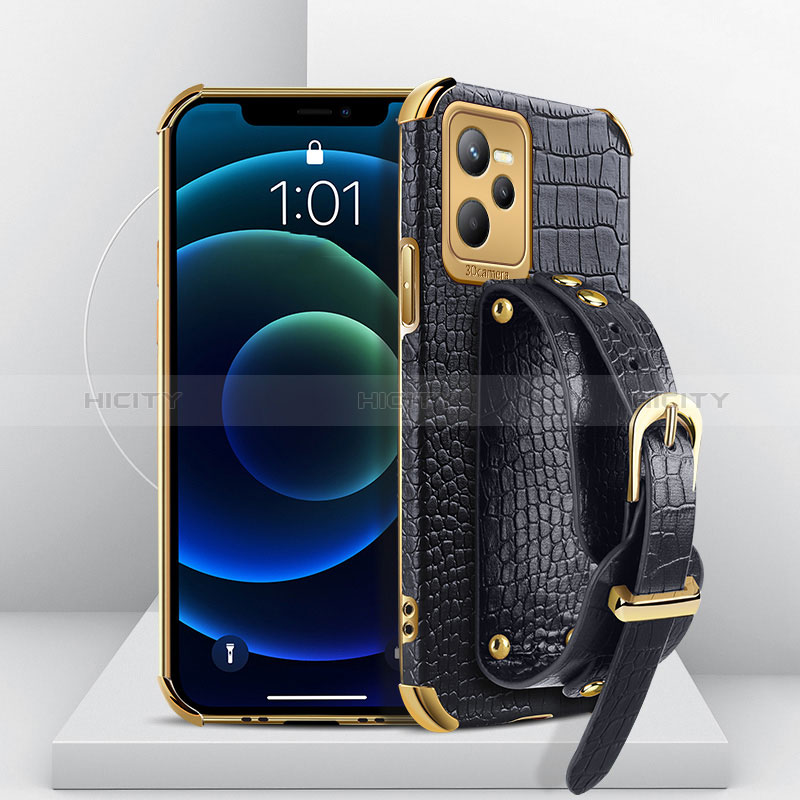 Coque Luxe Cuir Housse Etui XD4 pour Realme C35 Plus