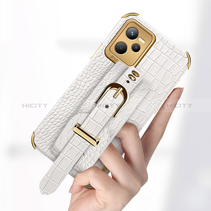 Coque Luxe Cuir Housse Etui XD4 pour Realme C35 Plus