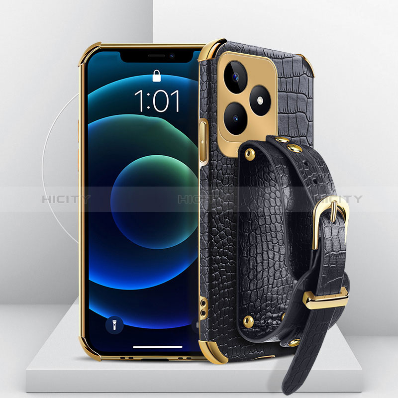 Coque Luxe Cuir Housse Etui XD4 pour Realme C53 India Plus